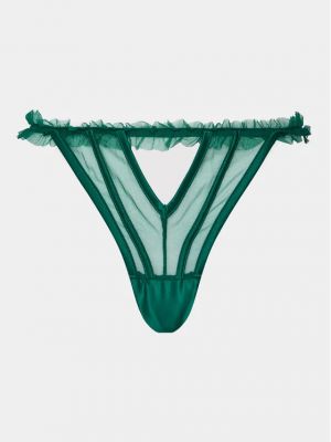 Kalhotky string Hunkemoller zelené