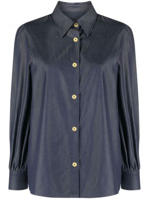 Rifľová košeľa A.p.c. modrá