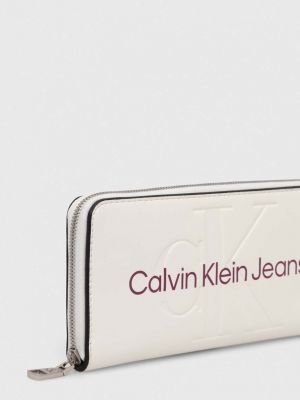 Portfel Calvin Klein Jeans biały
