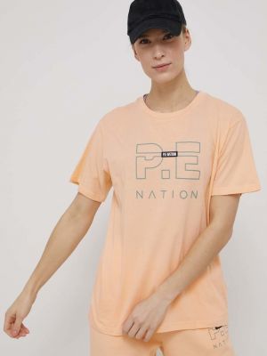 Тениска P.e Nation оранжево