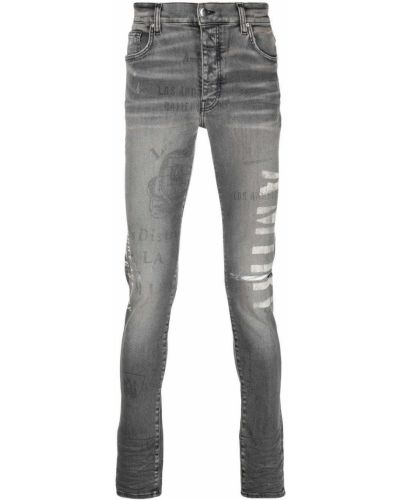 Jeans skinny Amiri grigio