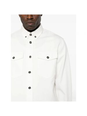 Camisa vaquera Versace blanco