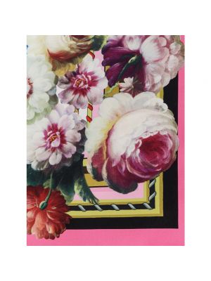 Bufanda de seda de flores Dolce & Gabbana
