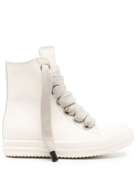 Δερμάτινα sneakers Rick Owens λευκό