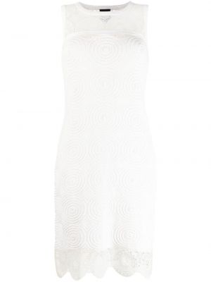 Kleid Fendi Pre-owned weiß