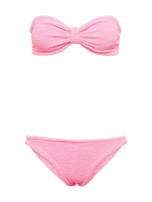 Bikini Hunza G rozā