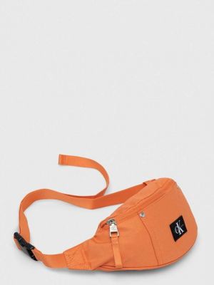Поясная сумка Calvin Klein Jeans оранжевая