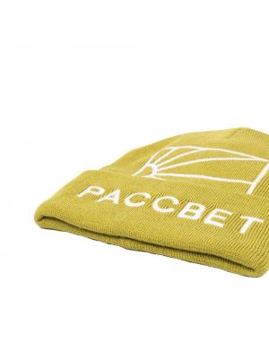 Mütze mit stickerei Paccbet grün
