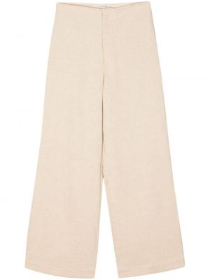 Pantalon droit taille haute By Malene Birger beige