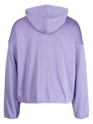 Kapučdžemperis ar izšuvumiem Off Duty violets