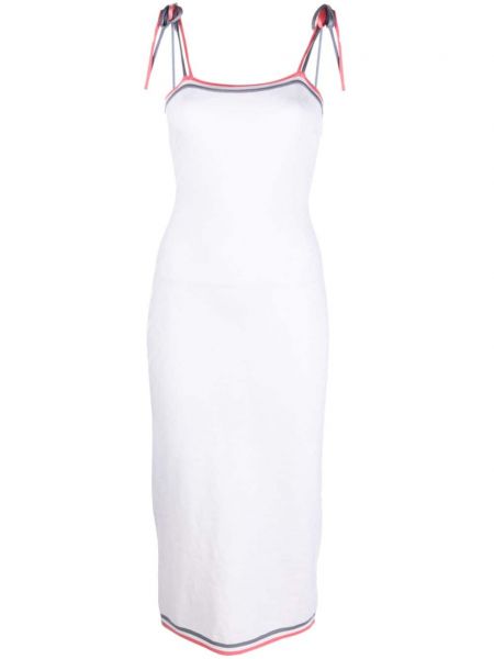 Midi haljina Fendi bijela