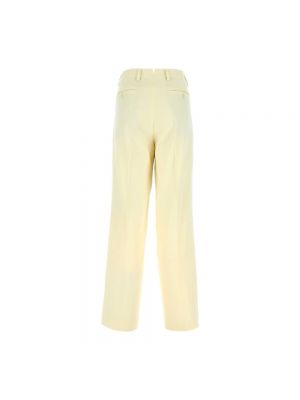 Pantalones chinos de lana Vtmnts amarillo