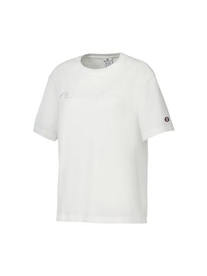 Camiseta deportiva Champion blanco