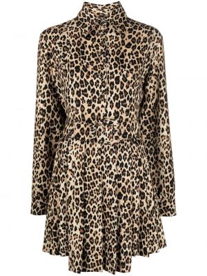 Mini kleita ar apdruku ar leoparda rakstu Ermanno Scervino
