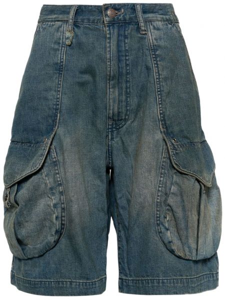 Shorts en jean avec poches R13 bleu