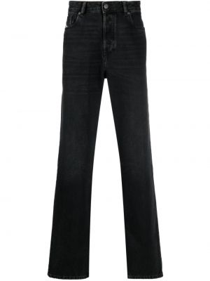 Straight jeans Diesel schwarz