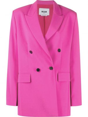 Lang blazer Msgm rosa