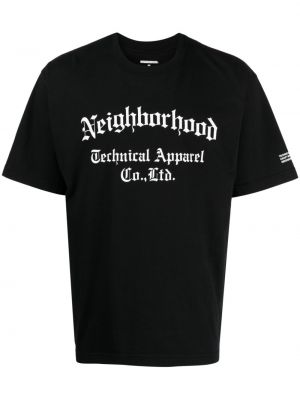 Памучна тениска с принт Neighborhood