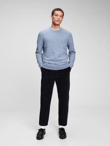 Pletený pletený sveter Gap modrá