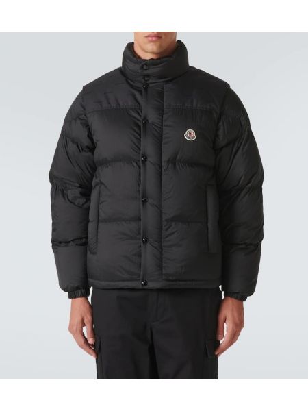 Aşağı çift taraflı ceket Moncler siyah