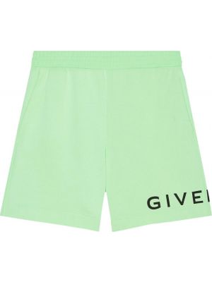 Зеленые бермуды Givenchy