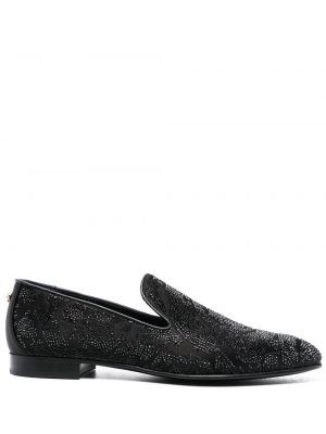 Loaferice Versace crna