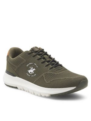 Sneakers Beverly Hills Polo Club χακί