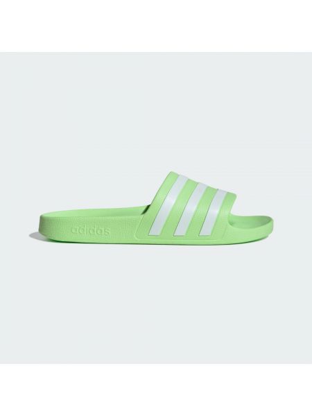 Klapki Adidas zielone