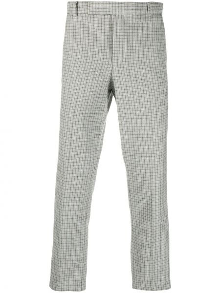 Pantalones a cuadros Thom Browne gris