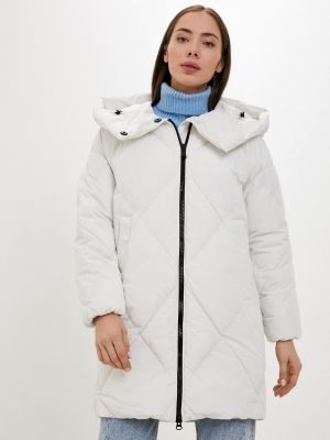 Утепленная демисезонная куртка Geox белая