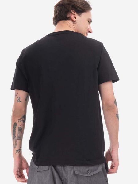 Bavlněné slim fit tričko Neil Barrett černé