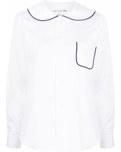 Camicia Comme Des Garçons Girl, bianco