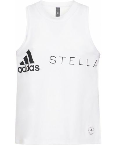 Tank top Adidas By Stella Mccartney biały