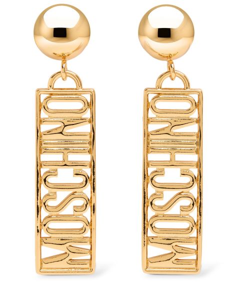 Clip-on øreringe Moschino guld