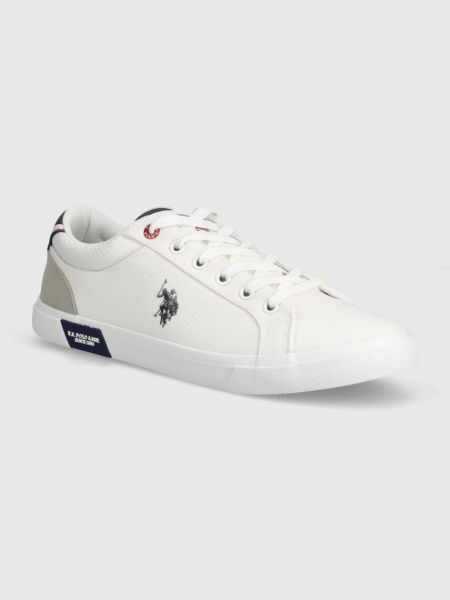Białe sneakersy U.s Polo Assn.