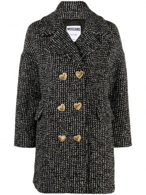 Manteau en tweed Moschino
