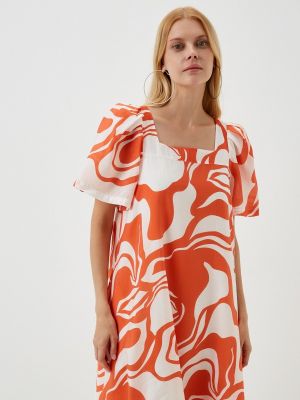 Платье Calista оранжевое