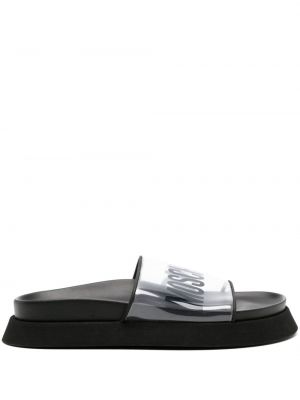 Cipele s printom Moschino crna