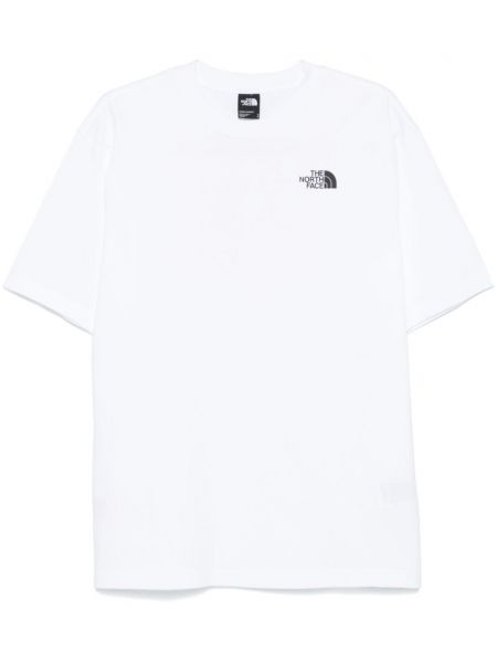 T-shirt The North Face hvid