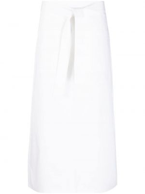 Midi sukně Totême bílé