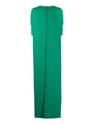 Robe de soirée avec manches courtes Safiyaa vert