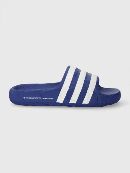 Pantofle Adidas Originals modré