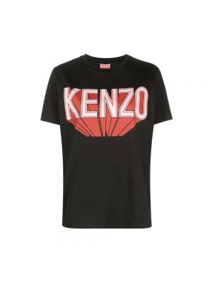 Koszulka z nadrukiem Kenzo czarna