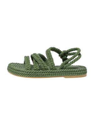 Sandale Pull&bear zelena