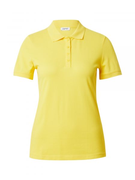 Marškinėliai Esprit geltona