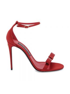 Sandały Dolce And Gabbana czerwone