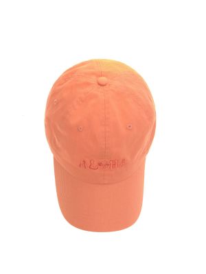 Cappello con visiera Pull&bear arancione