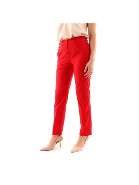 Pantalones chinos Marella rojo