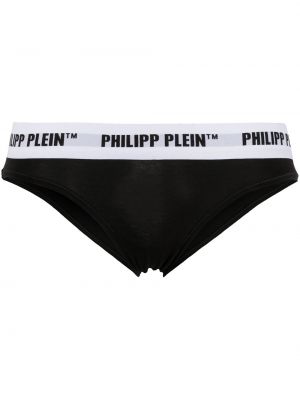 Tangas con bordado Philipp Plein negro