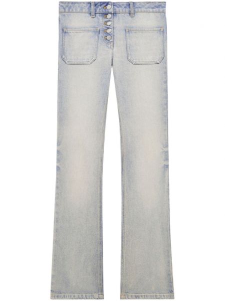 Zvonové džíny s nízkým pasem Courrèges